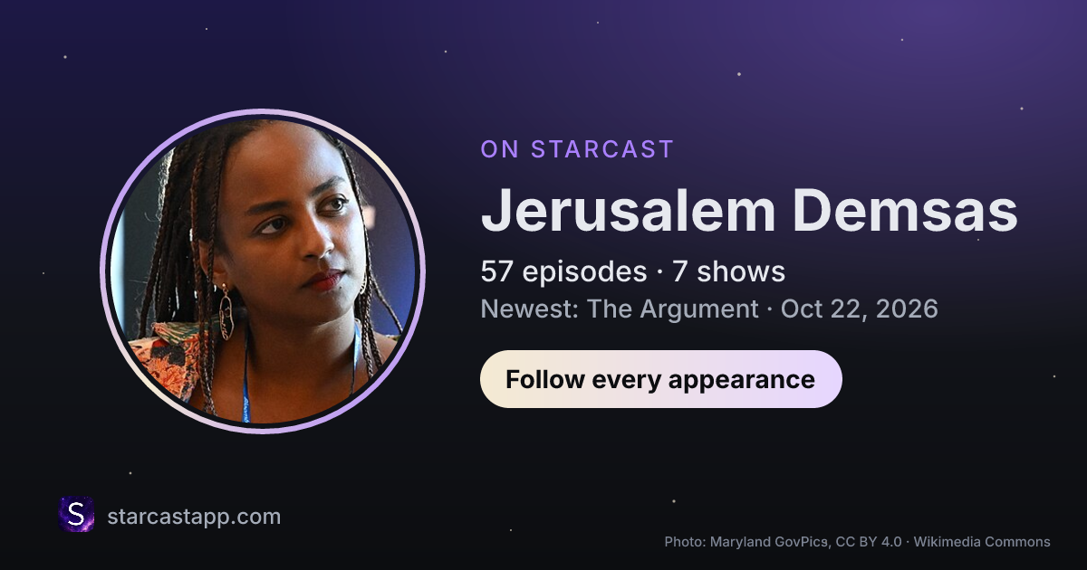 The preview card for Jerusalem Demsas