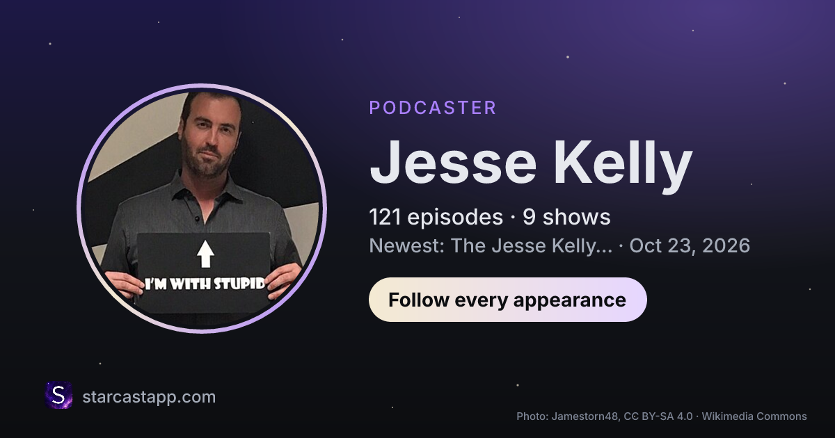 The preview card for Jesse Kelly