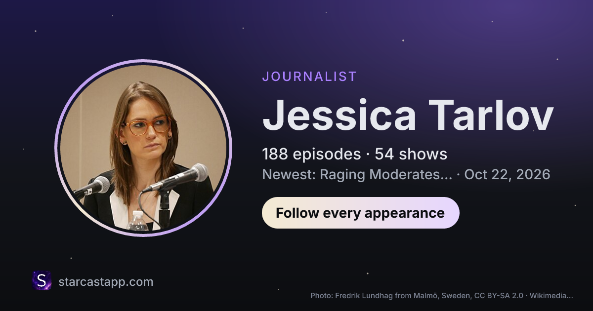 The preview card for Jessica Tarlov