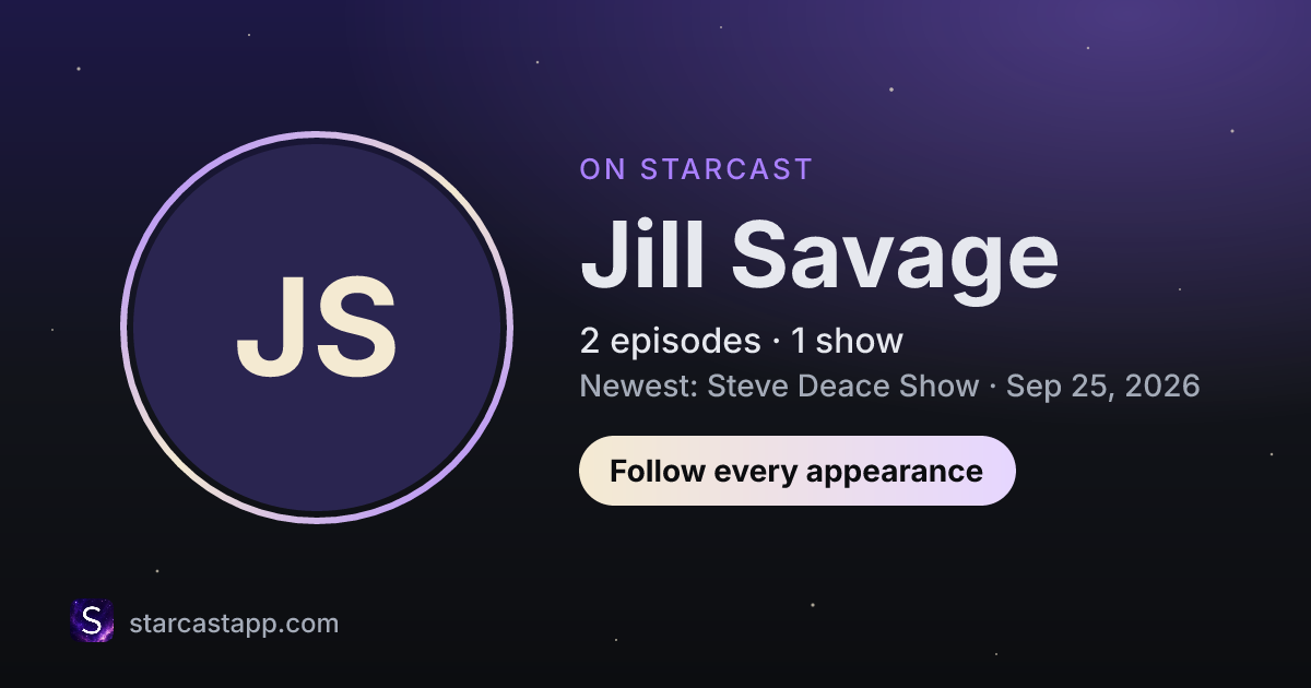 The preview card for Jill Savage