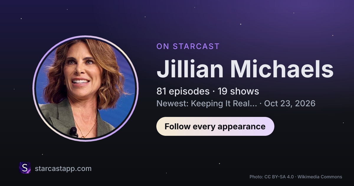 The preview card for Jillian Michaels