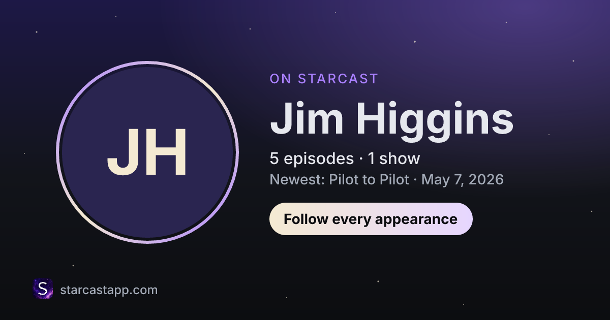 The preview card for Jim Higgins
