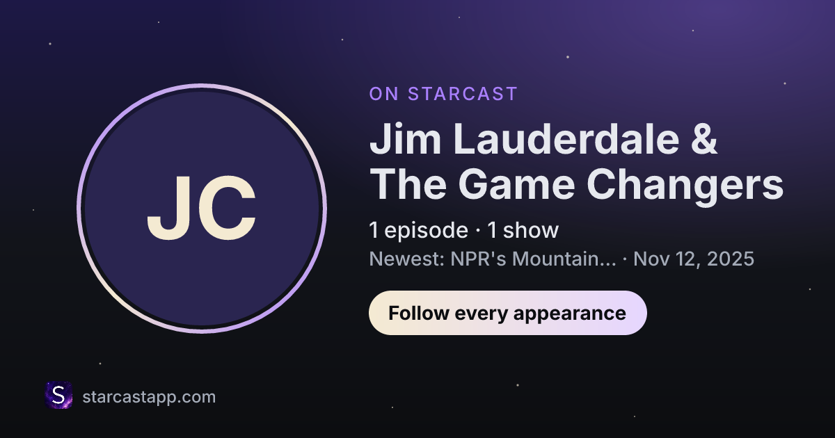 The preview card for Jim Lauderdale & The Game Changers