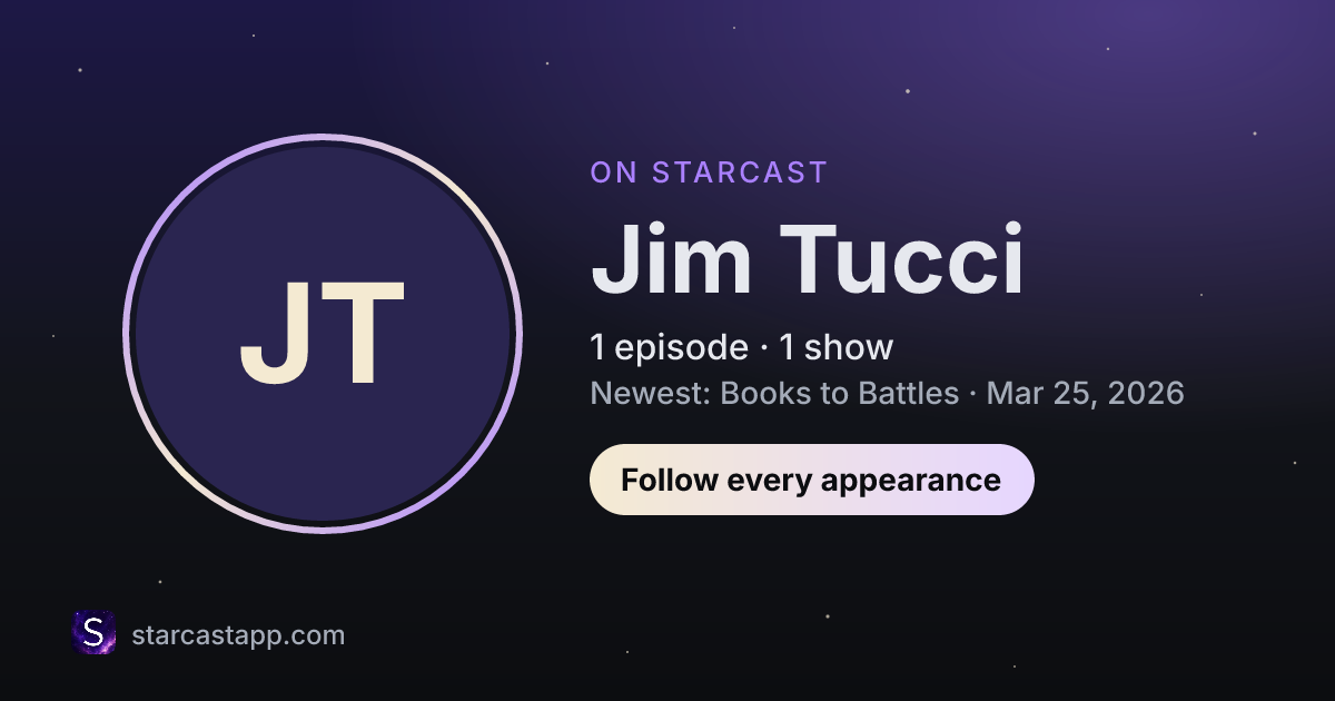 The preview card for Jim Tucci