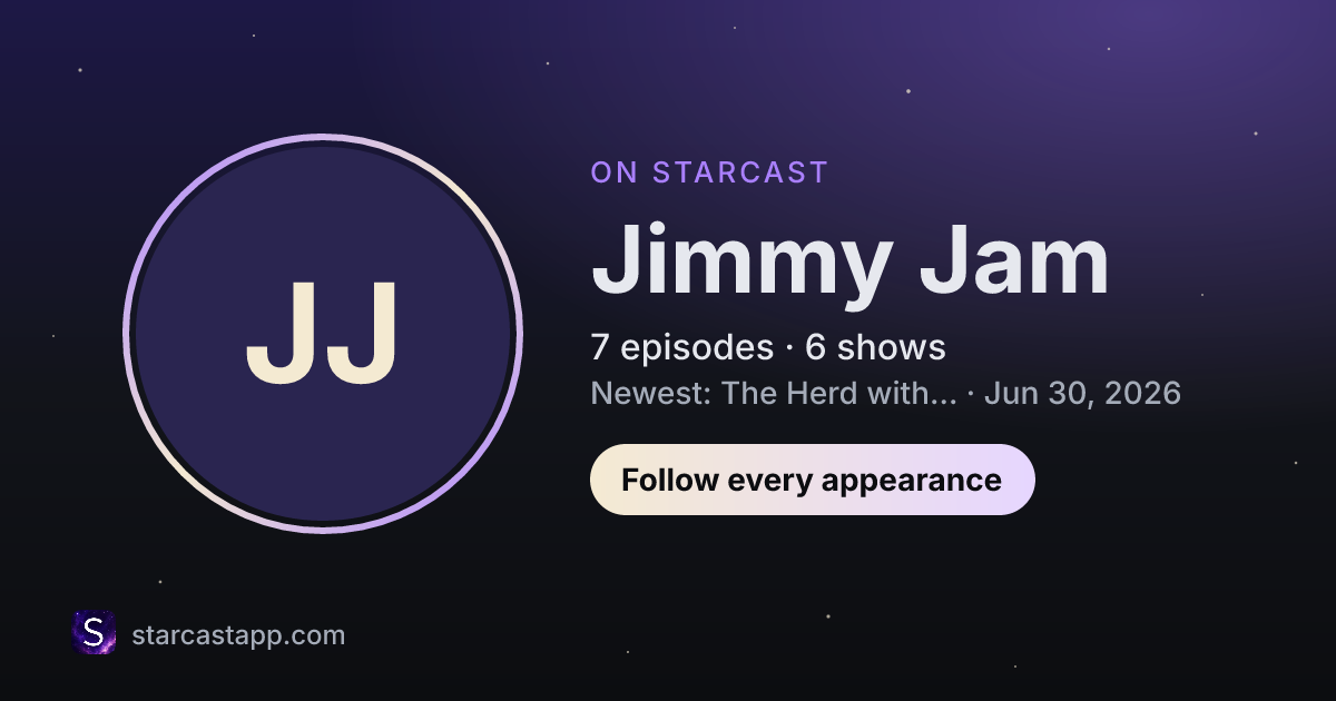 The preview card for Jimmy Jam
