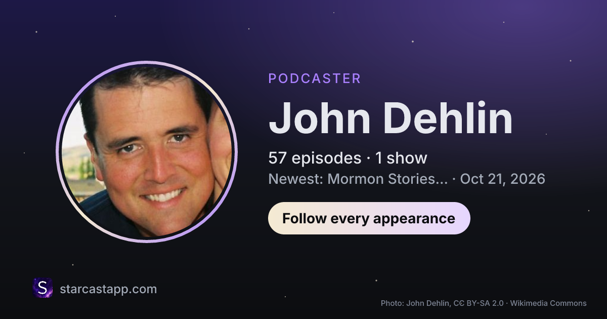 The preview card for John Dehlin
