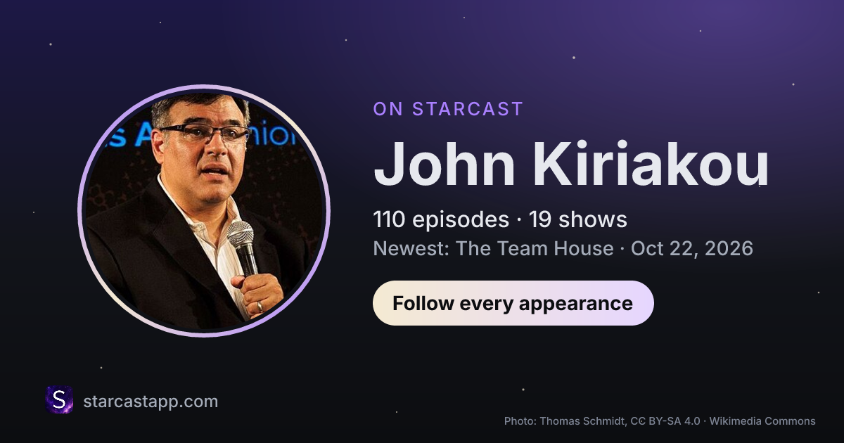 The preview card for John Kiriakou