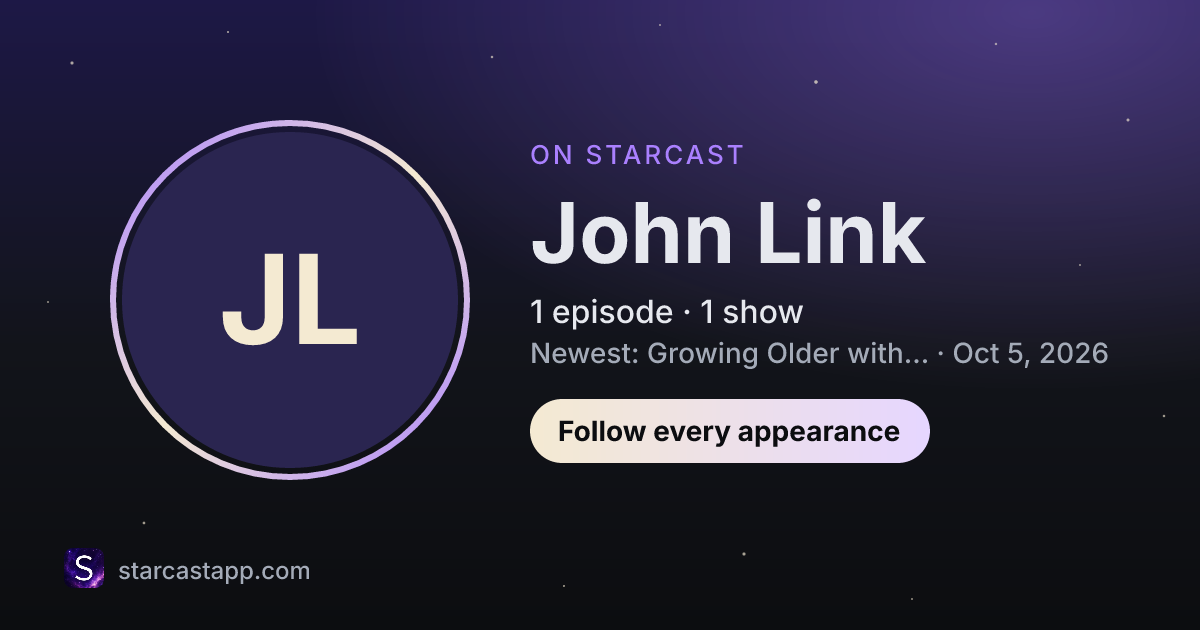 The preview card for John Link