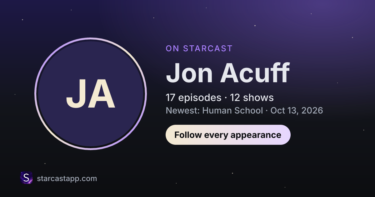 The preview card for Jon Acuff
