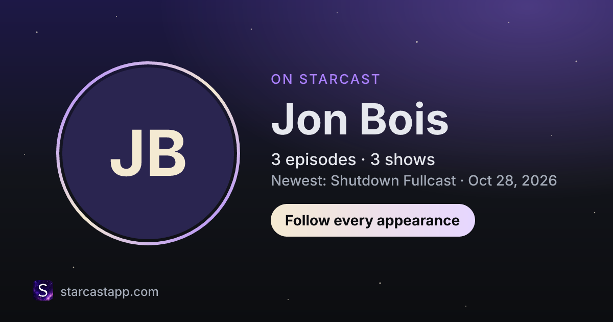 The preview card for Jon Bois