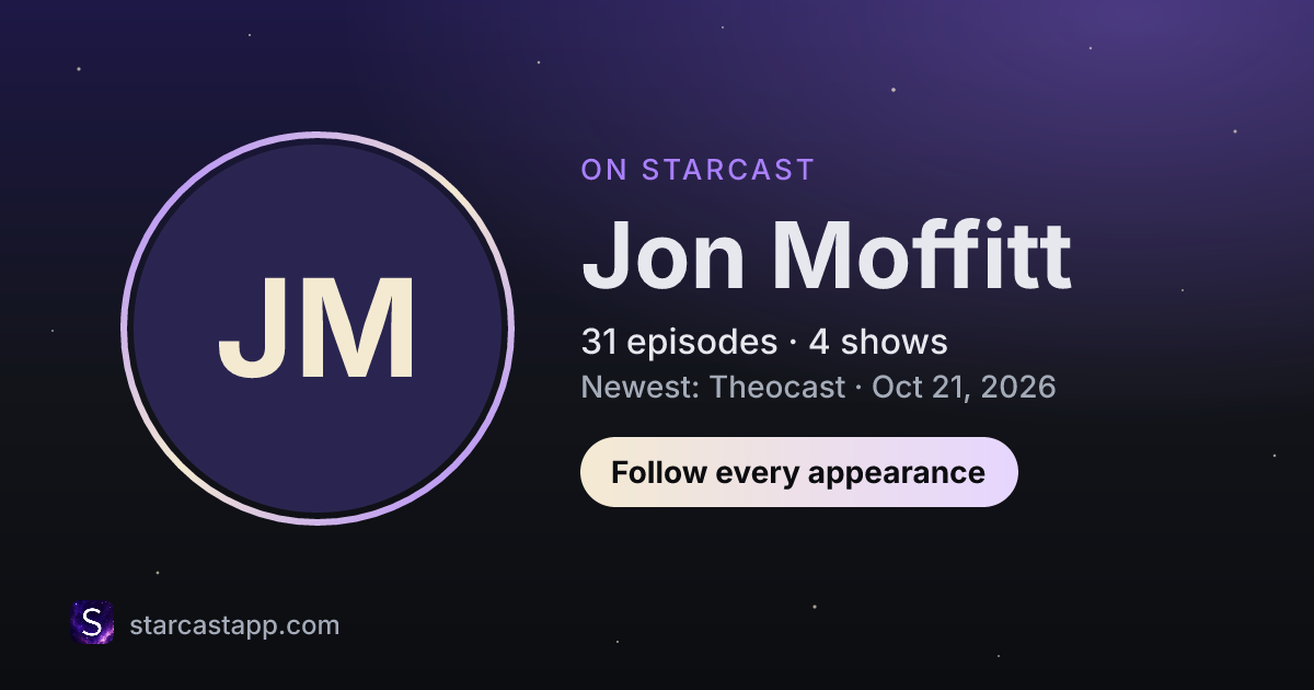 The preview card for Jon Moffitt