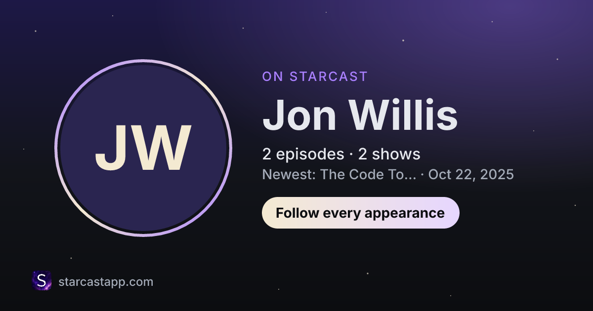 The preview card for Jon Willis