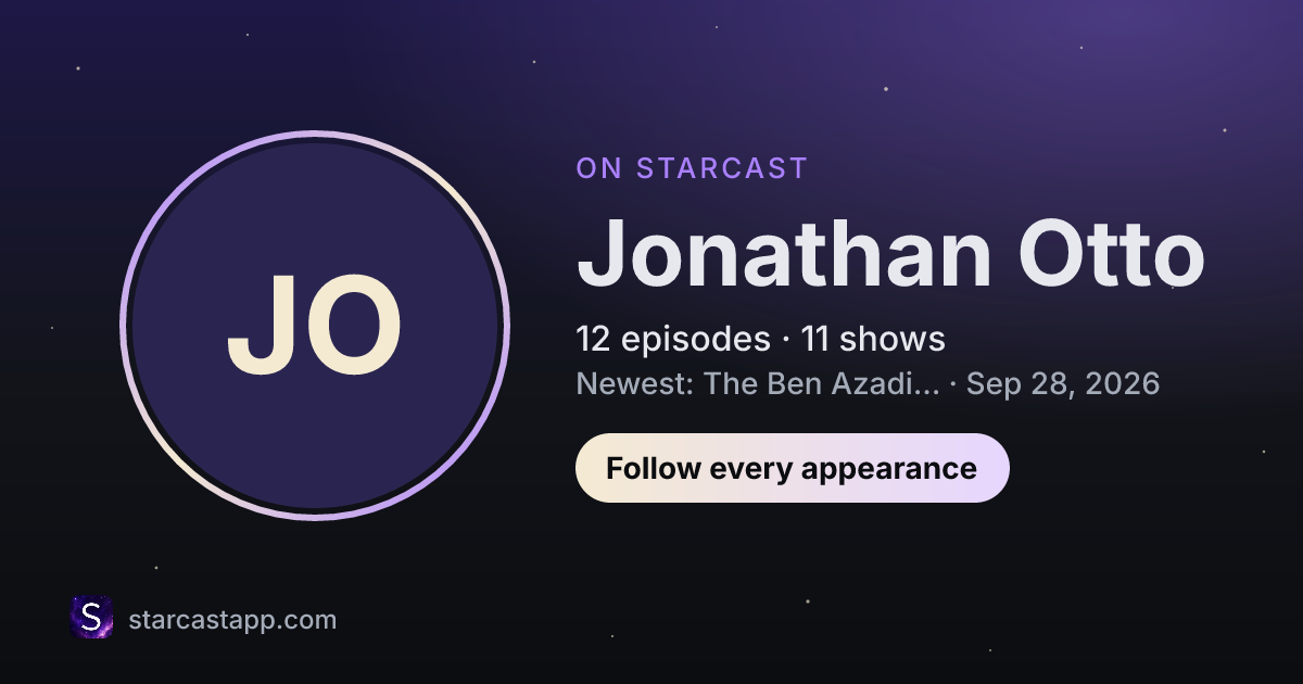 The preview card for Jonathan Otto