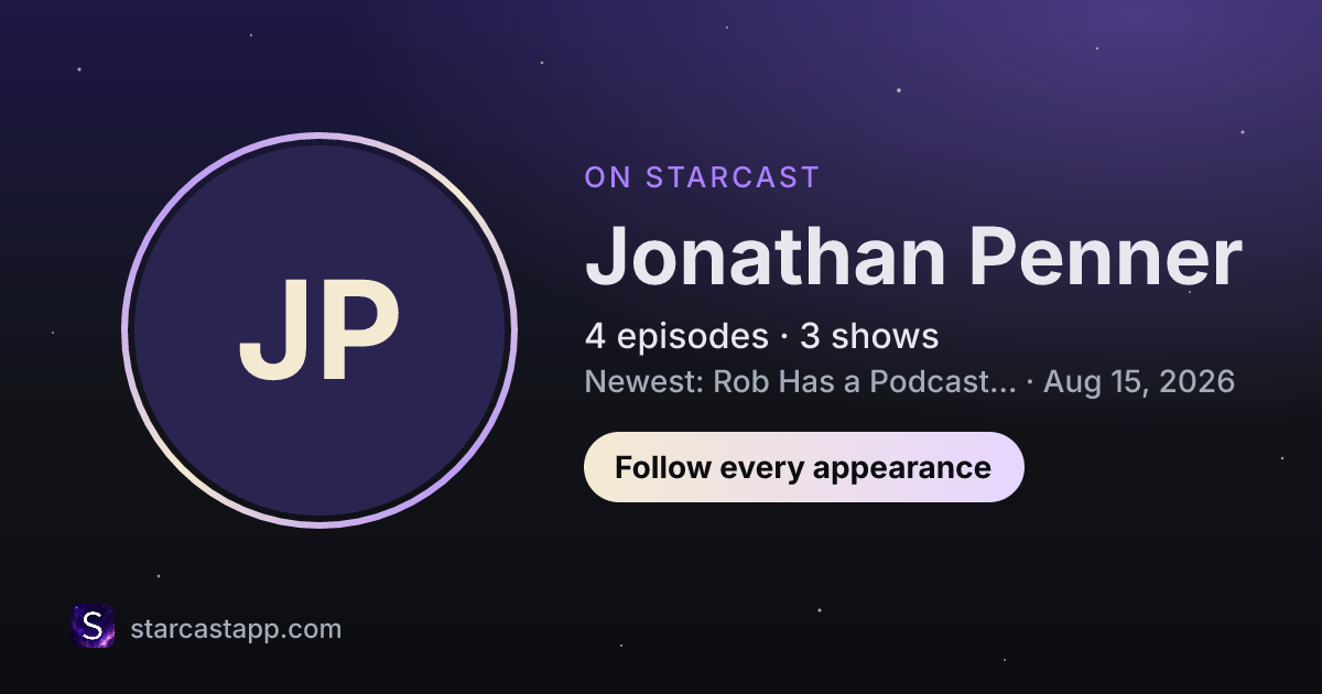 The preview card for Jonathan Penner
