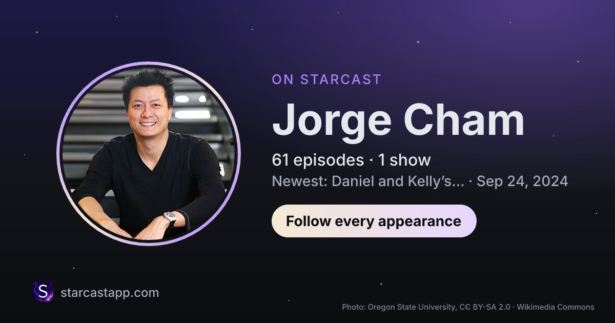 The preview card for Jorge Cham