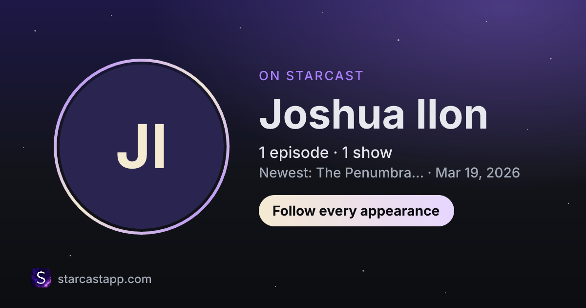 The preview card for Joshua Ilon