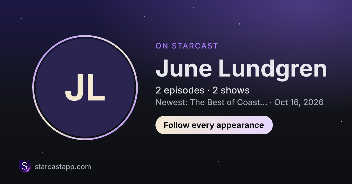 The preview card for June Lundgren