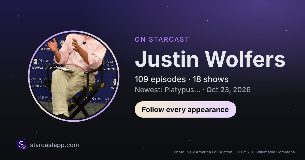 The preview card for Justin Wolfers