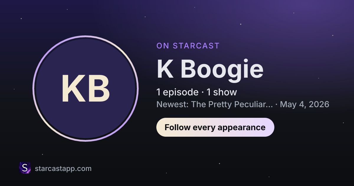 The preview card for K Boogie