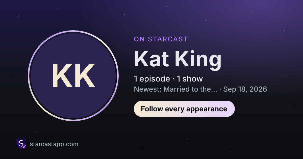 The preview card for Kat King