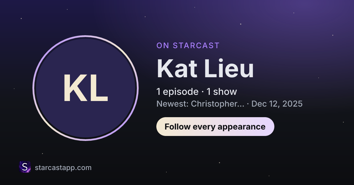 The preview card for Kat Lieu