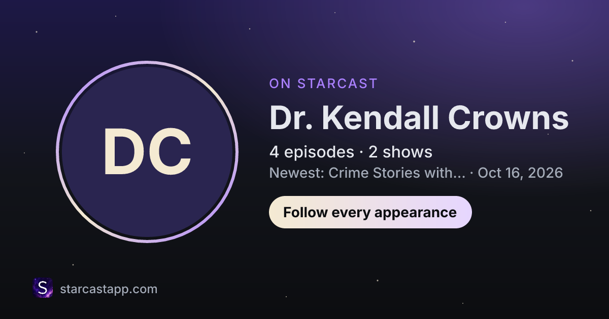 The preview card for Dr. Kendall Crowns