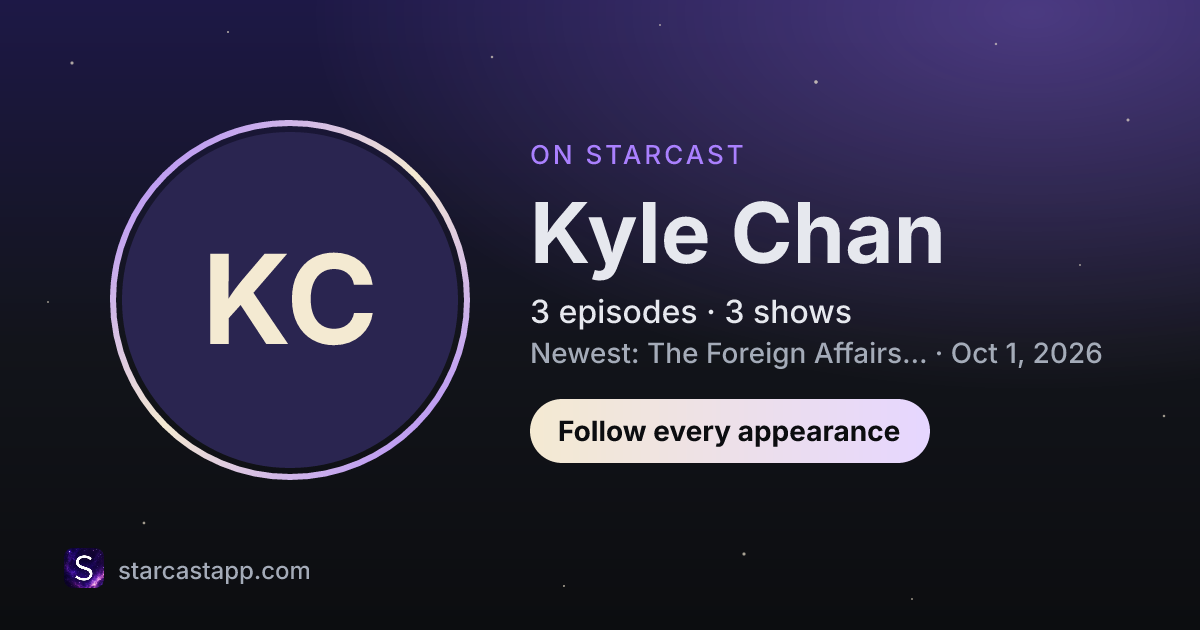 The preview card for Kyle Chan