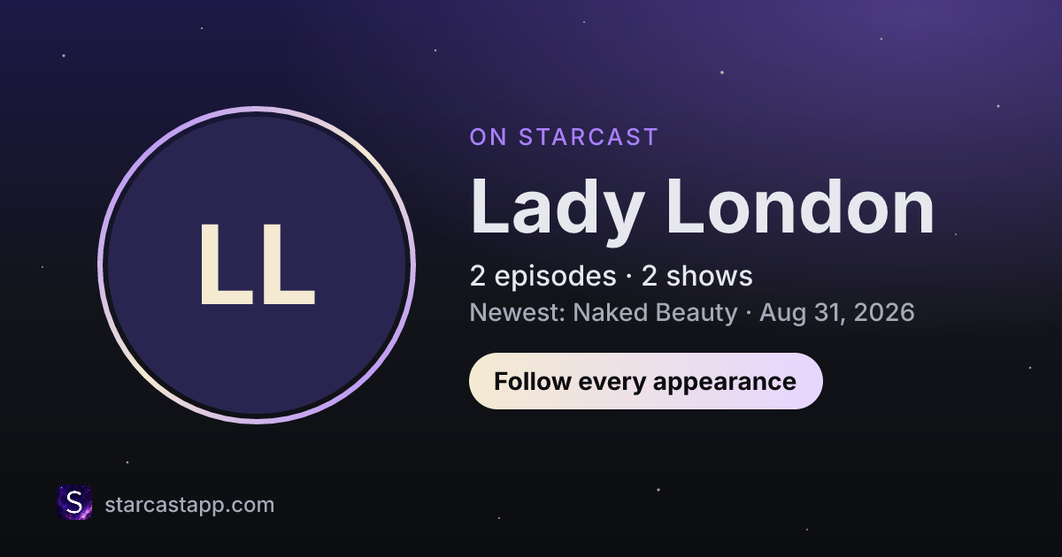 The preview card for Lady London