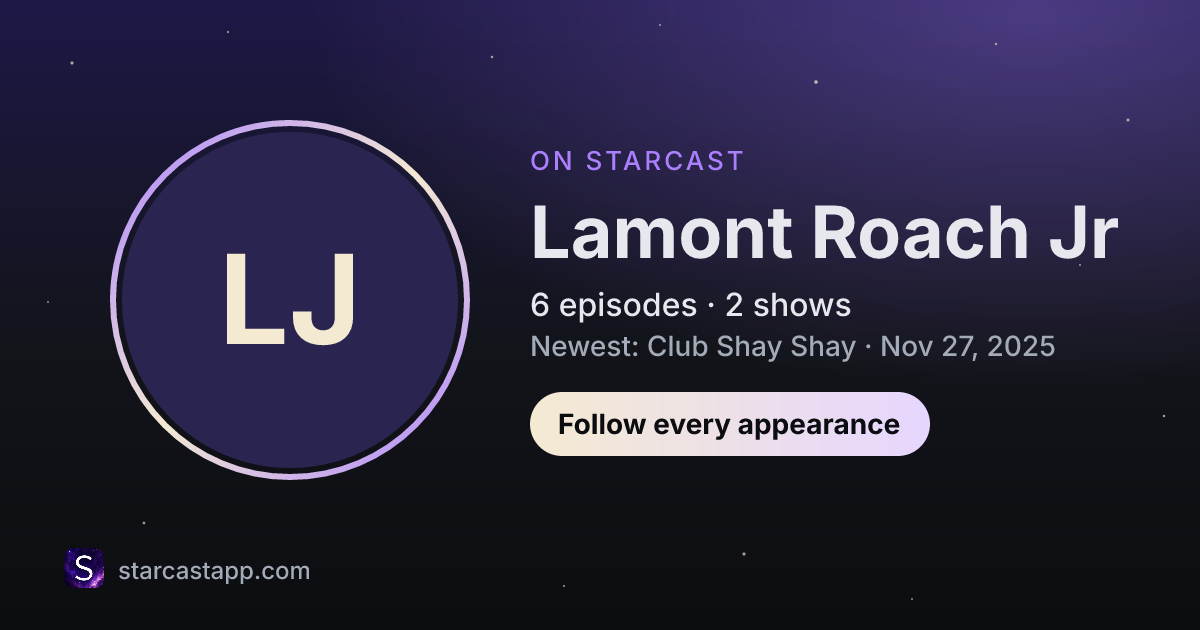 The preview card for Lamont Roach Jr