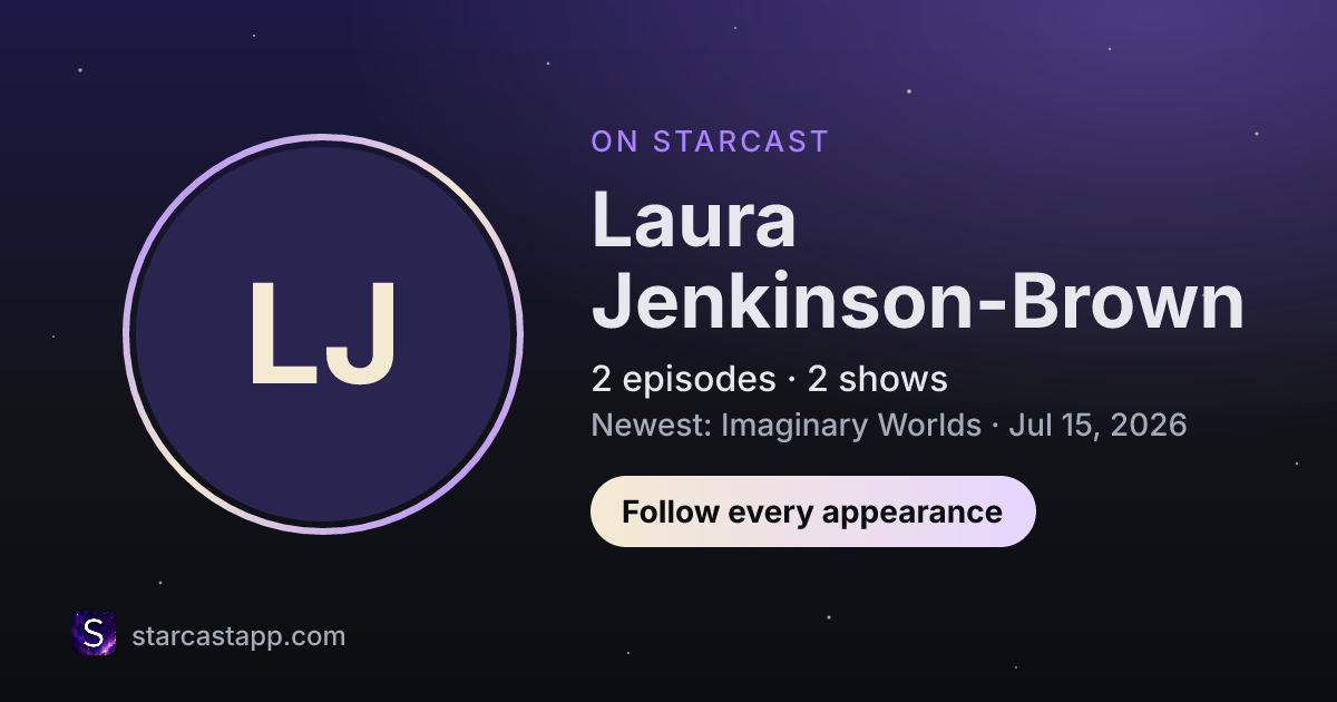 The preview card for Laura Jenkinson-Brown