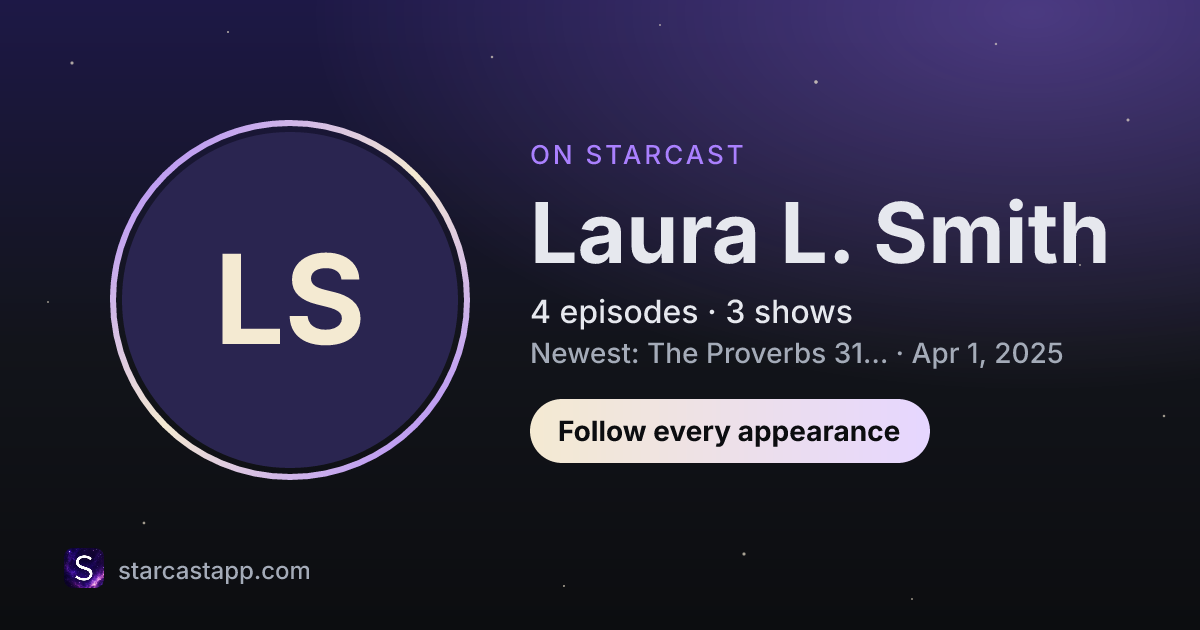 The preview card for Laura L. Smith