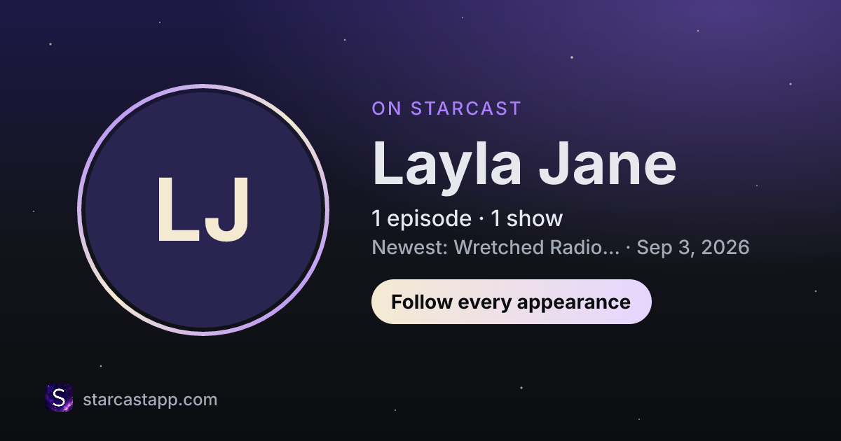 The preview card for Layla Jane