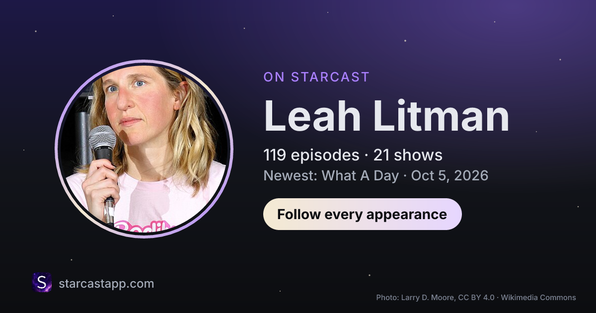 The preview card for Leah Litman