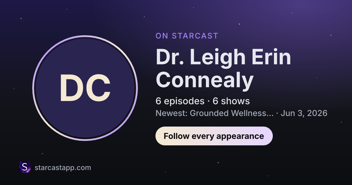 The preview card for Dr. Leigh Erin Connealy