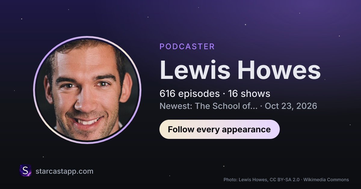 The preview card for Lewis Howes