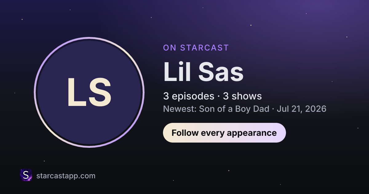 The preview card for Lil Sas