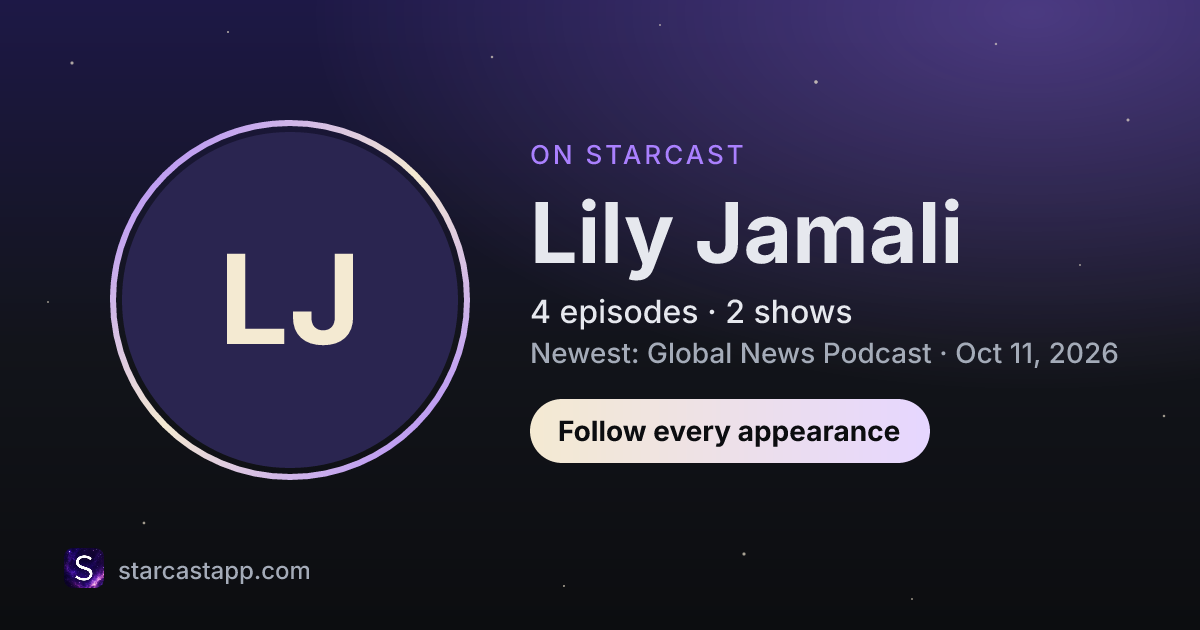 The preview card for Lily Jamali