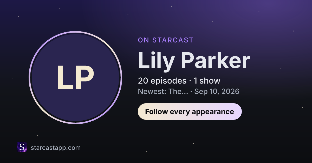 The preview card for Lily Parker