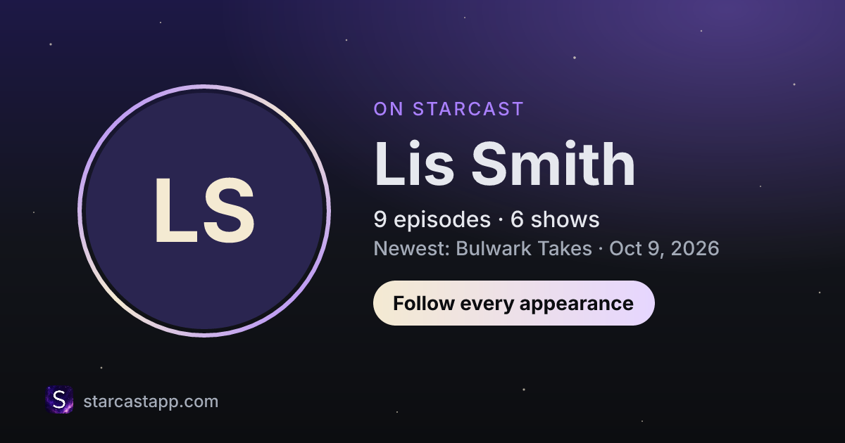 The preview card for Lis Smith
