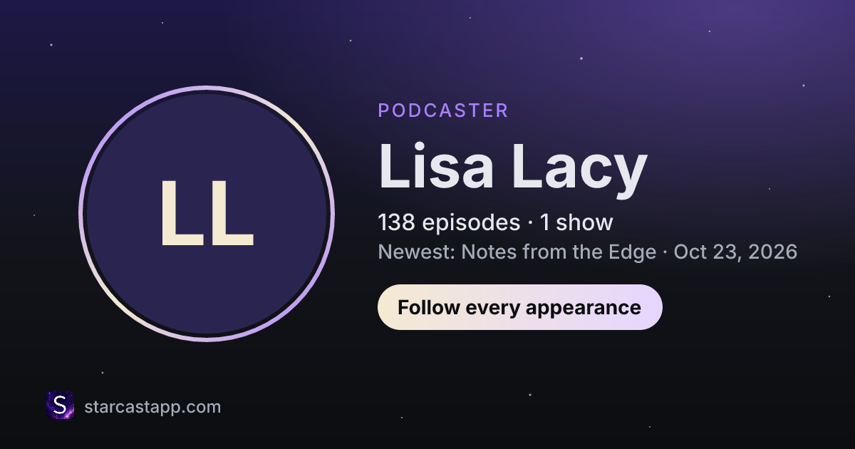 The preview card for Lisa Lacy