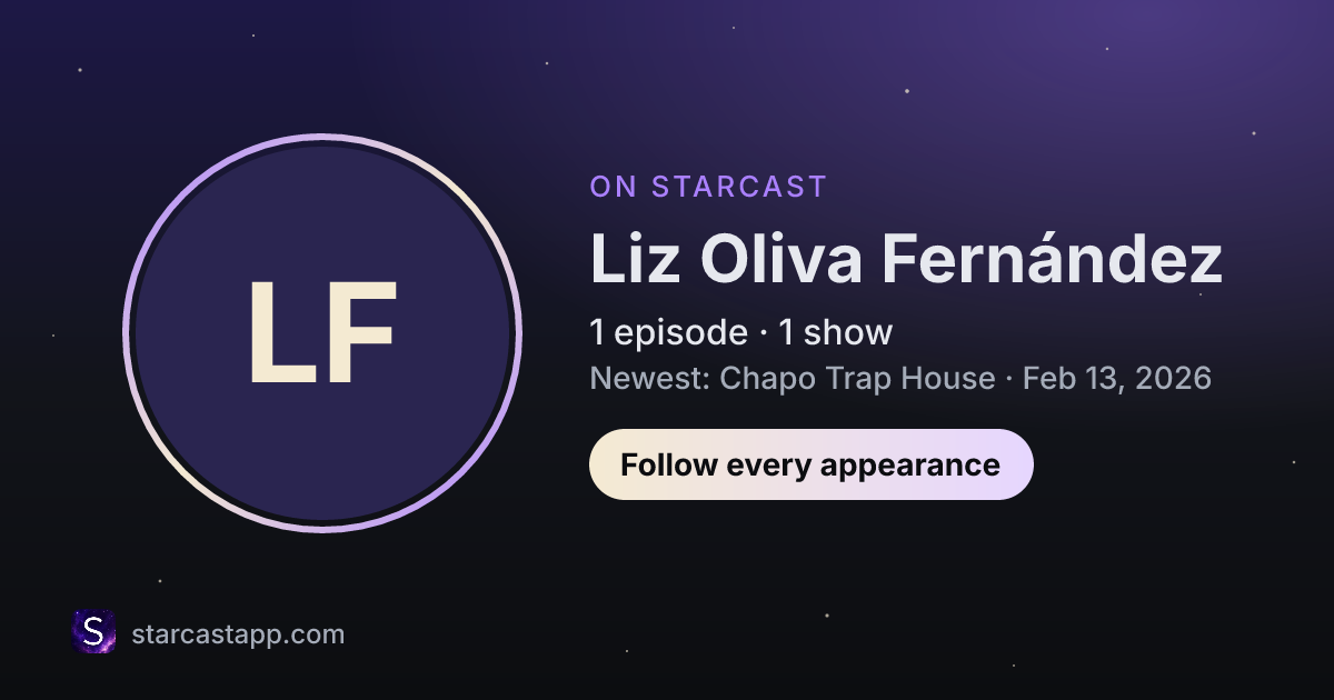 The preview card for Liz Oliva Fernández