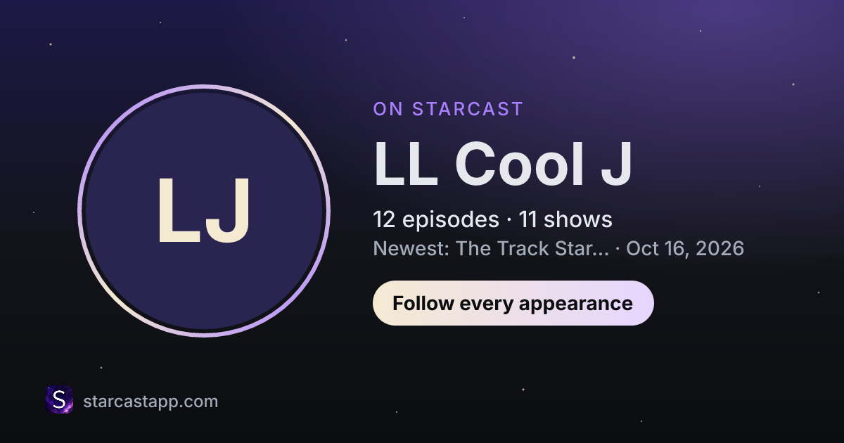 The preview card for LL Cool J