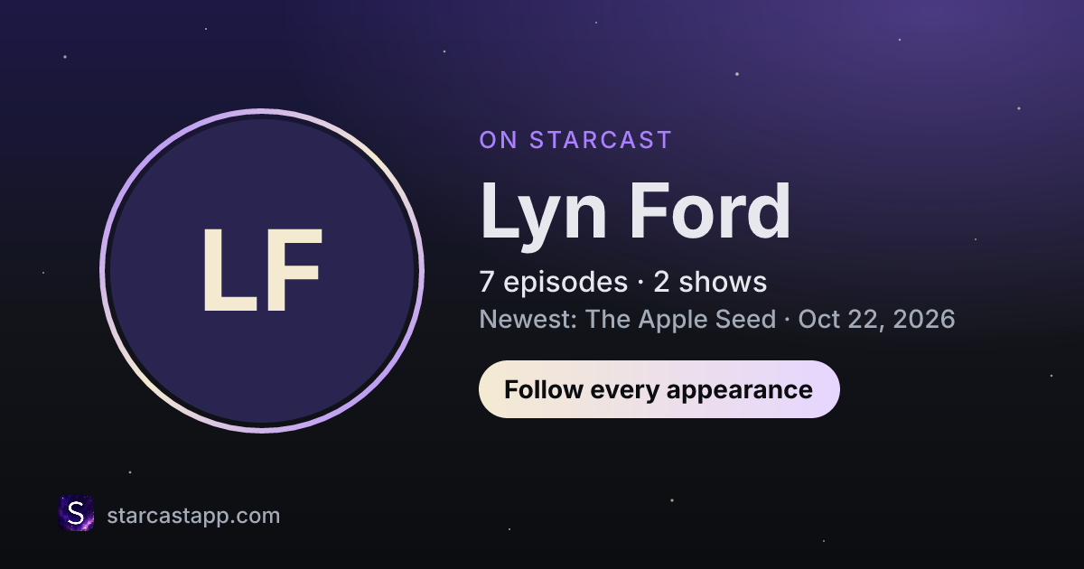 The preview card for Lyn Ford