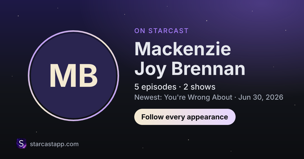 The preview card for Mackenzie Joy Brennan