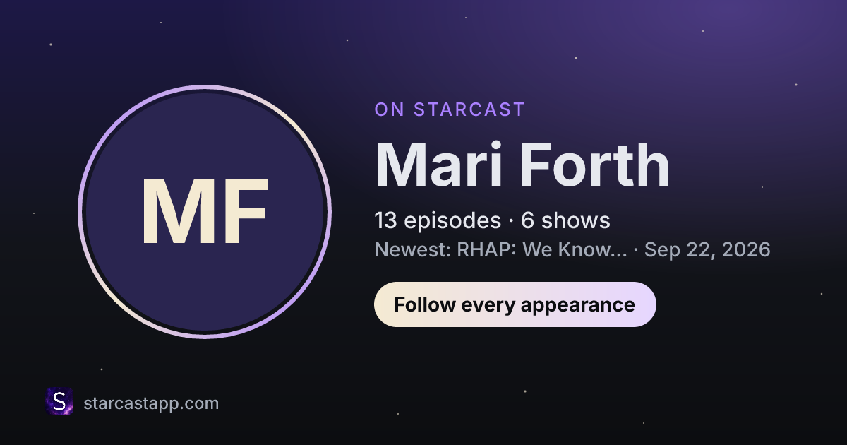 The preview card for Mari Forth