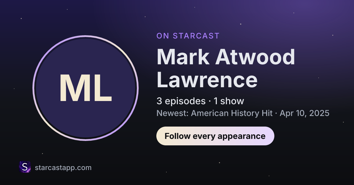The preview card for Mark Atwood Lawrence