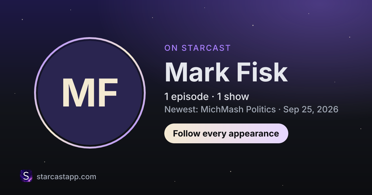 The preview card for Mark Fisk