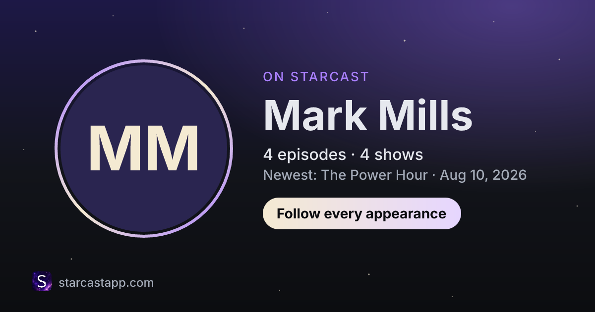 The preview card for Mark Mills
