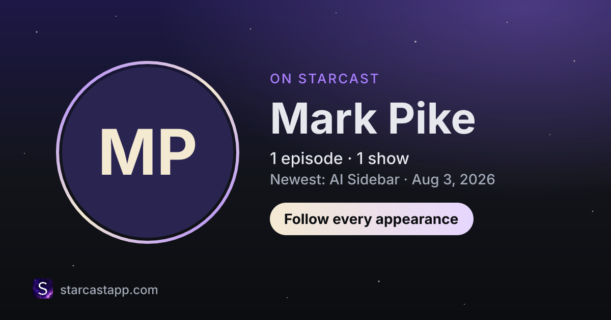 The preview card for Mark Pike