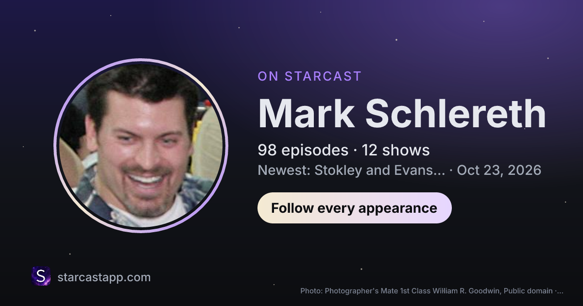 The preview card for Mark Schlereth